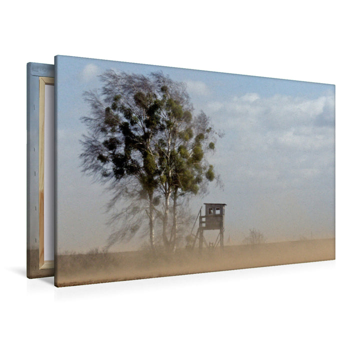 Premium Textil-Leinwand Sturm