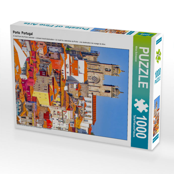 Porto  Portugal 1000 Teile Puzzle hoch - CALVENDO Foto-Puzzle'