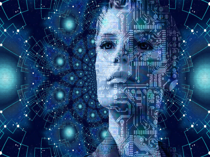 künstliche Intelligenz - CALVENDO Foto-Puzzle'