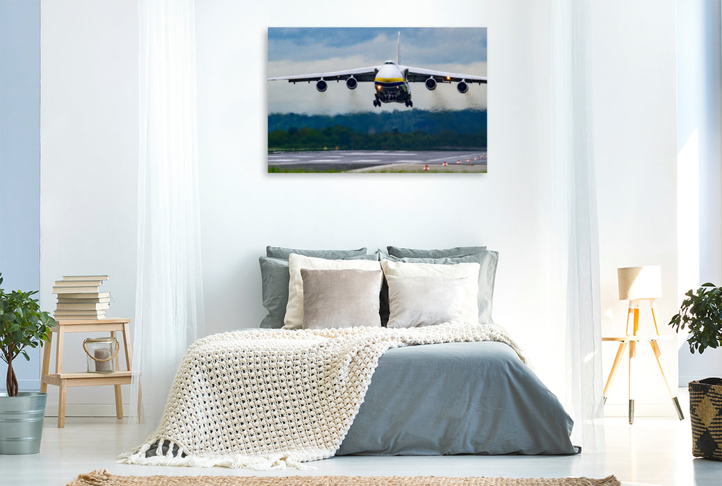 Premium Textil-Leinwand Premium Textil-Leinwand 120 cm x 80 cm quer ANTONOV 124-100-150, © Wolfgang Simlinger