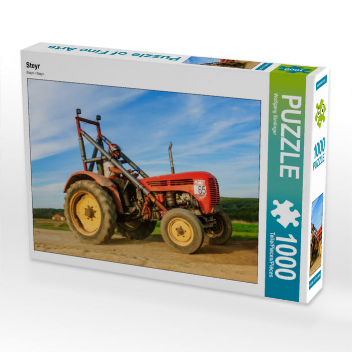 Steyr - CALVENDO photo puzzle 