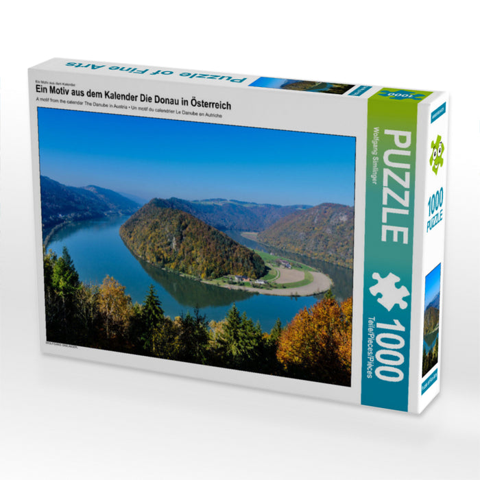 Le Danube en Autriche - Puzzle photo CALVENDO 