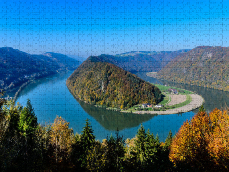 Le Danube en Autriche - Puzzle photo CALVENDO 