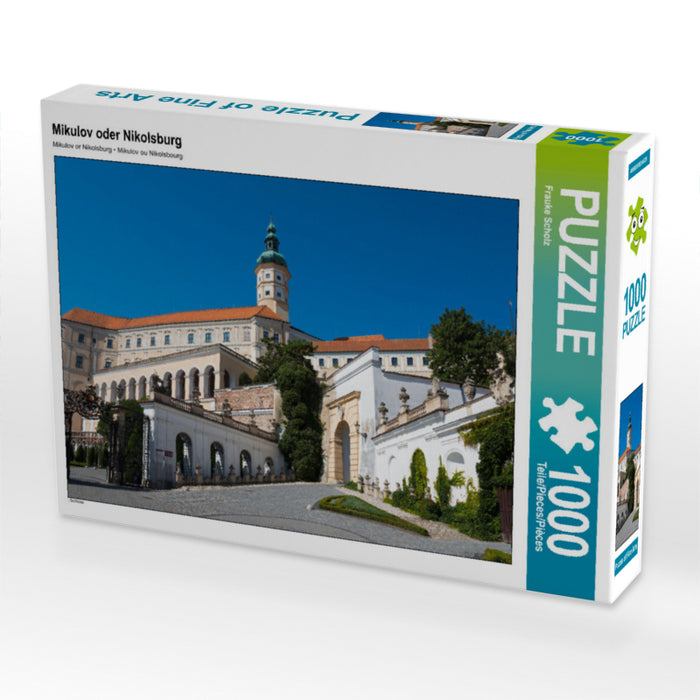 Mikulov oder Nikolsburg 1000 Teile Puzzle quer - CALVENDO Foto-Puzzle'