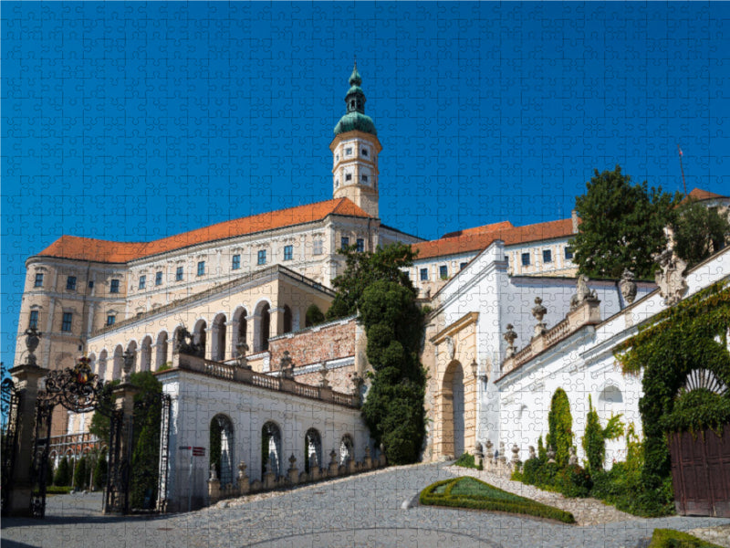 Mikulov oder Nikolsburg 1000 Teile Puzzle quer - CALVENDO Foto-Puzzle'