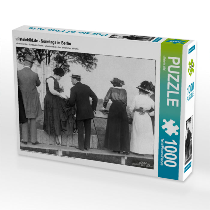 Ullsteinbild - Sonntags in Berlin 1000 Teile Puzzle quer - CALVENDO Foto-Puzzle'