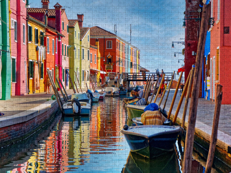 Ein Motiv aus dem Kalender Bunt Bunter Burano - CALVENDO Foto-Puzzle'