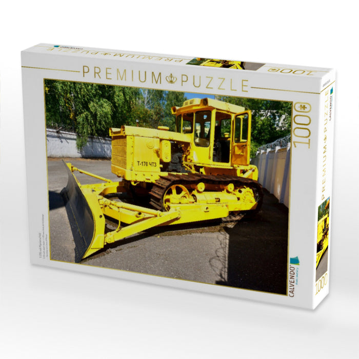 T-170 mit Planierschild - CALVENDO Foto-Puzzle'