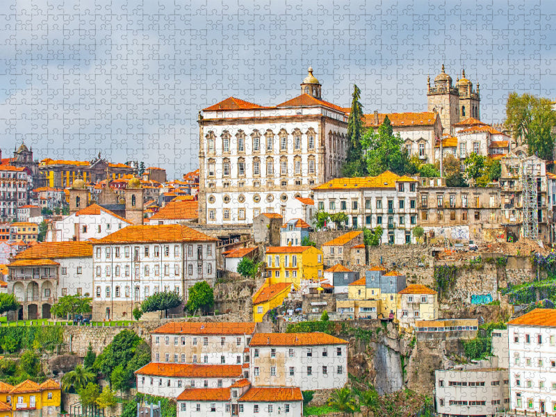 Blick auf die Stadt Porto 2000 Teile Puzzle quer - CALVENDO Foto-Puzzle'
