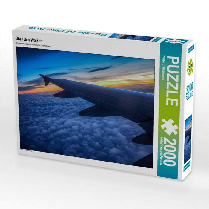 Über den Wolken 2000 Teile Puzzle quer - CALVENDO Foto-Puzzle'
