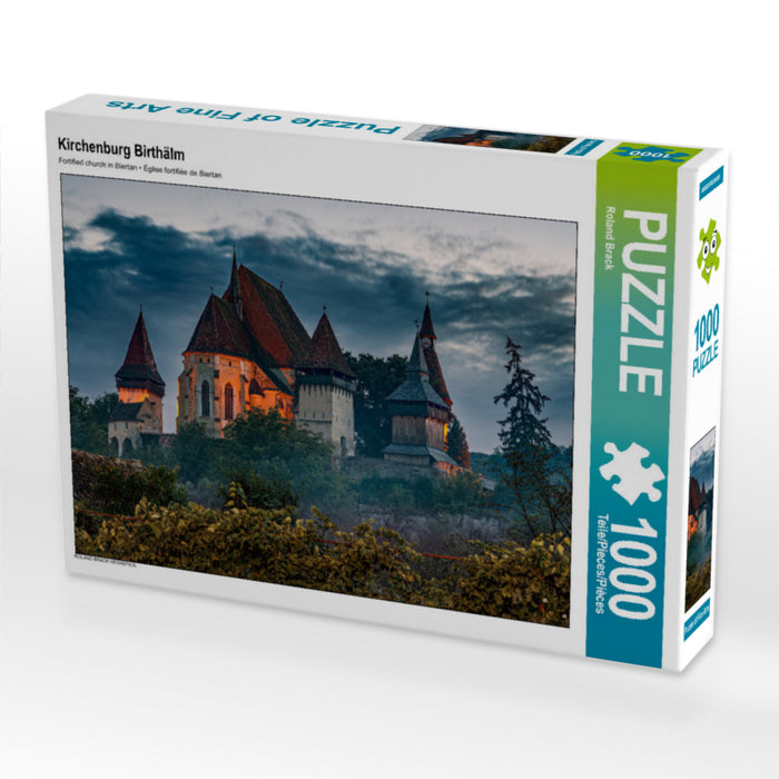 Kirchenburg Birthälm 1000 Teile Puzzle quer - CALVENDO Foto-Puzzle'