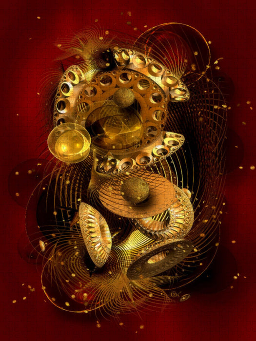 Golden Bouquet - CALVENDO Foto-Puzzle'