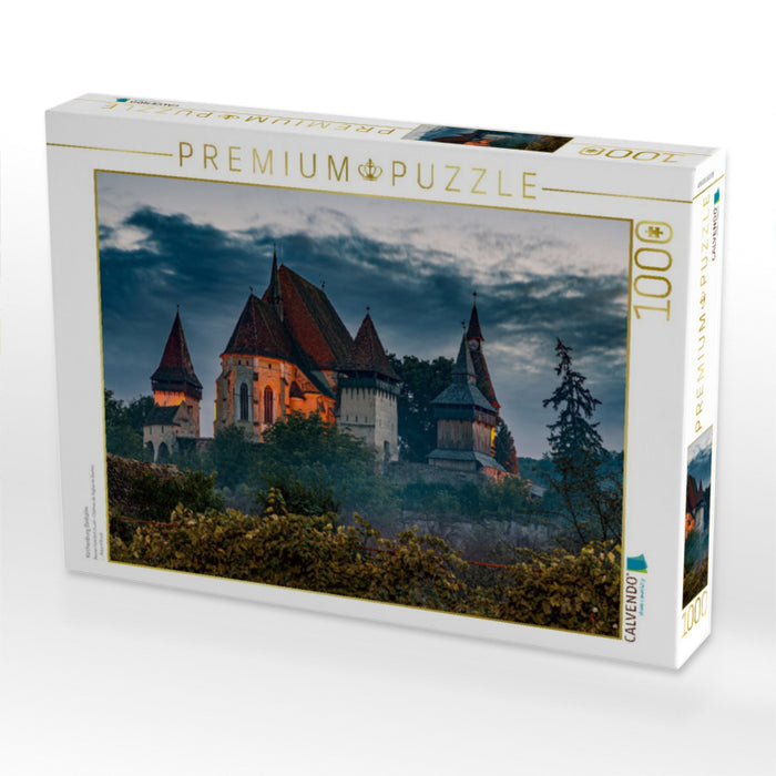 Kirchenburg Birthälm - CALVENDO Foto-Puzzle'