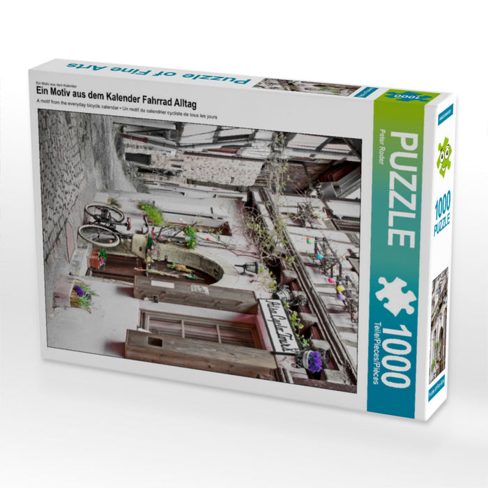 Ein Motiv aus dem Kalender Fahrrad Alltag 1000 Teile Puzzle hoch - CALVENDO Foto-Puzzle'