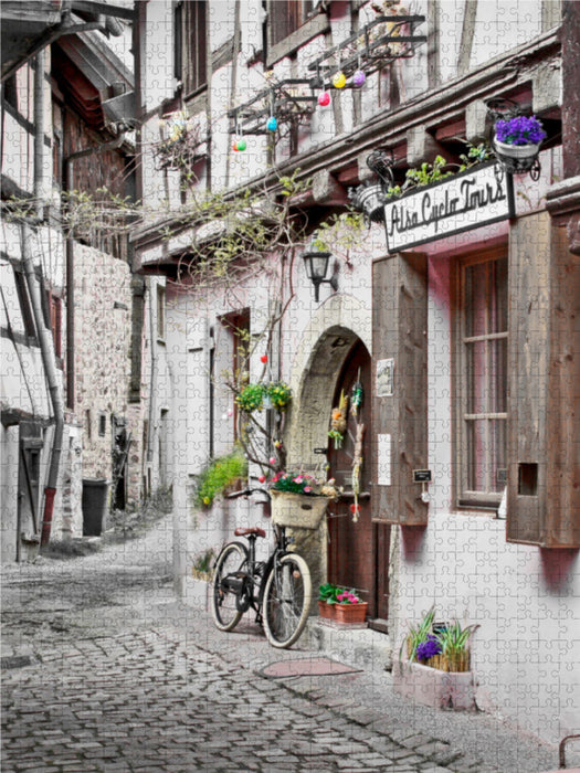 Ein Motiv aus dem Kalender Fahrrad Alltag 1000 Teile Puzzle hoch - CALVENDO Foto-Puzzle'