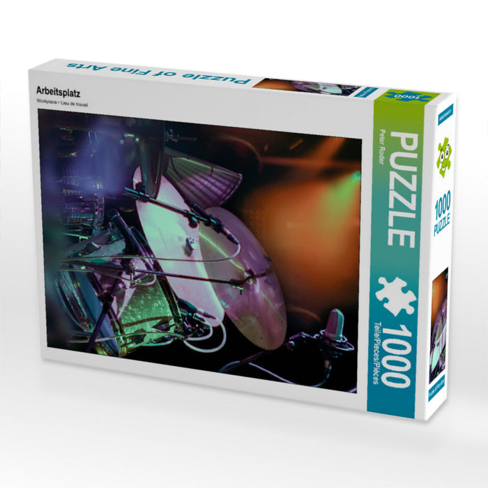 Lieu de travail - Puzzle photo CALVENDO 