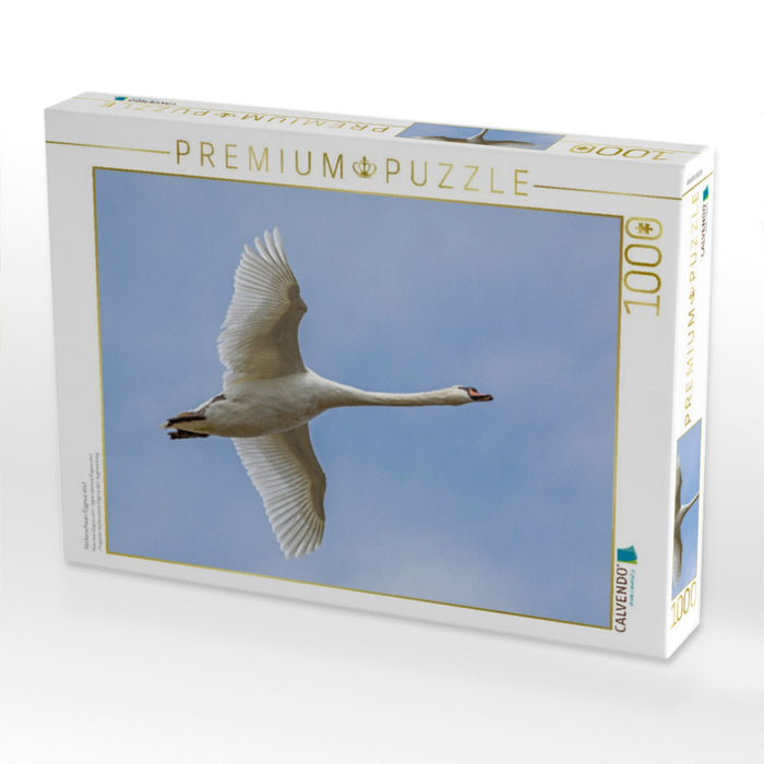Höckerschwan (Cygnus olor) - CALVENDO Foto-Puzzle'