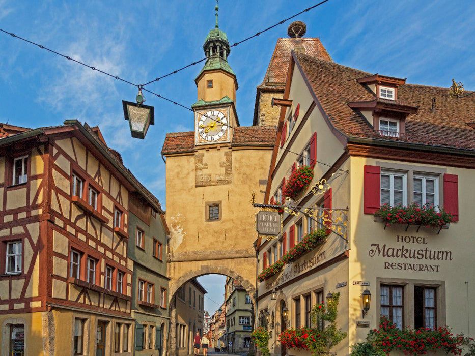 Röderbogen und Markusturm, Rödergasse - CALVENDO Foto-Puzzle'