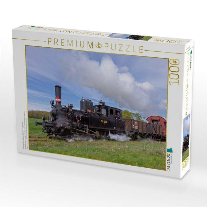 Angelner Dampfeisenbahn bei Wagersrott - CALVENDO Foto-Puzzle'