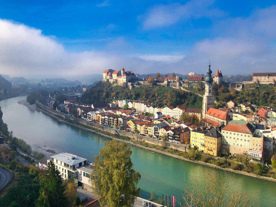 Panoramablick von Österreich aus gesehen - CALVENDO Foto-Puzzle'