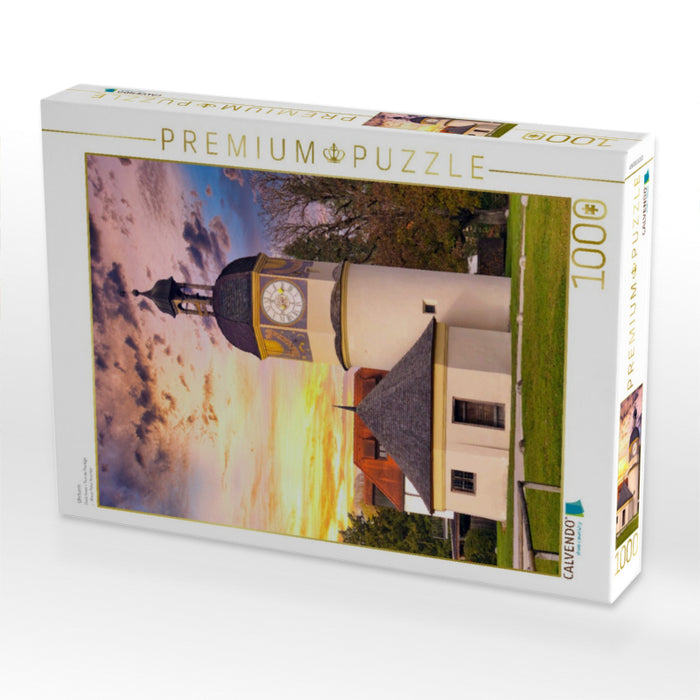 Uhrturm - CALVENDO Foto-Puzzle'