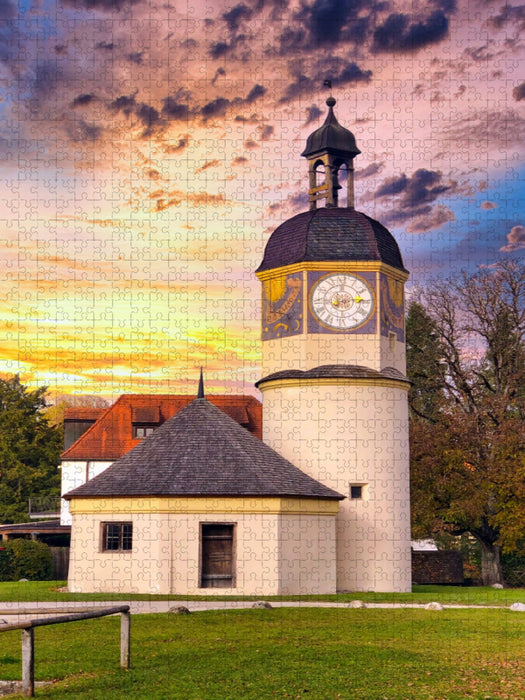 Uhrturm - CALVENDO Foto-Puzzle'