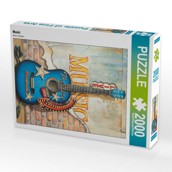 Music - CALVENDO photo puzzle 