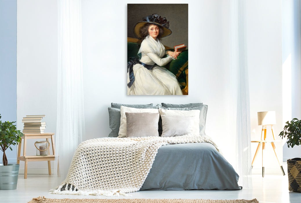 Premium Textil-Leinwand Premium Textil-Leinwand 80 cm x 120 cm  hoch Elisabeth Louise Vigée Le Brun