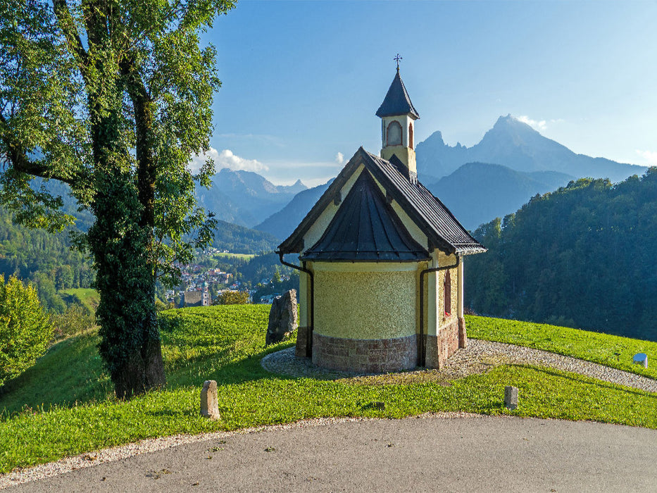 Kirchleit'n-Kapelle, Berchtesgaden - CALVENDO Foto-Puzzle'