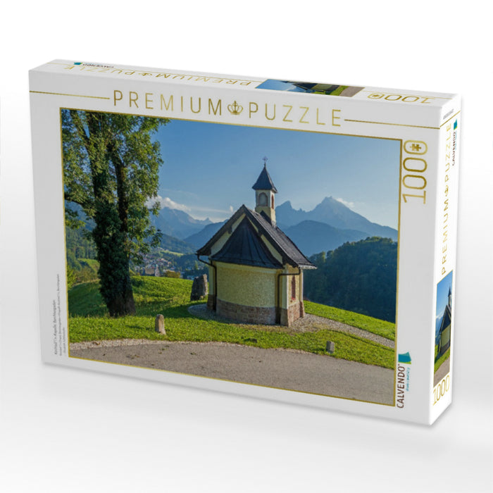 Kirchleit'n-Kapelle, Berchtesgaden - CALVENDO Foto-Puzzle'