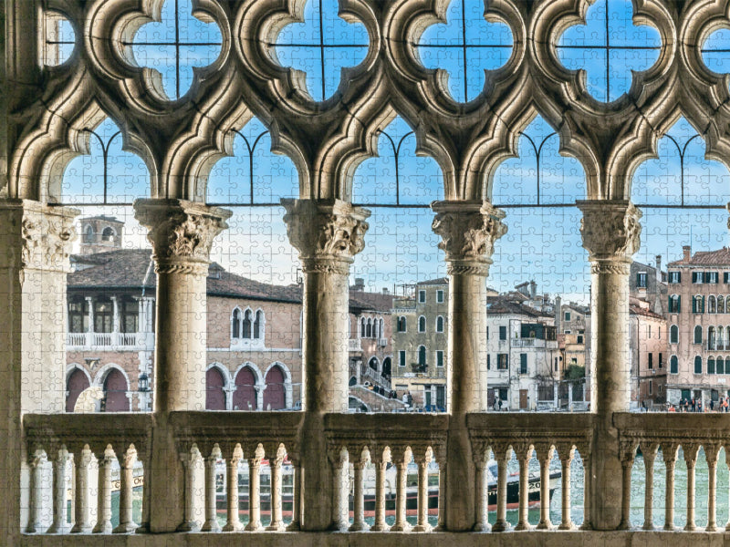 Palazzo Ca’ d’Oro in Cannaregio - CALVENDO Foto-Puzzle'