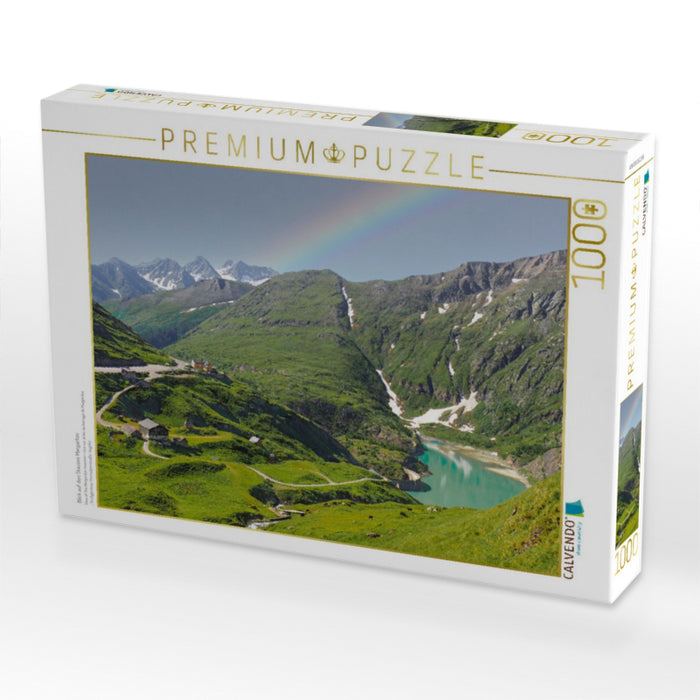 Blick auf den Stausee Margaritze - CALVENDO Foto-Puzzle'
