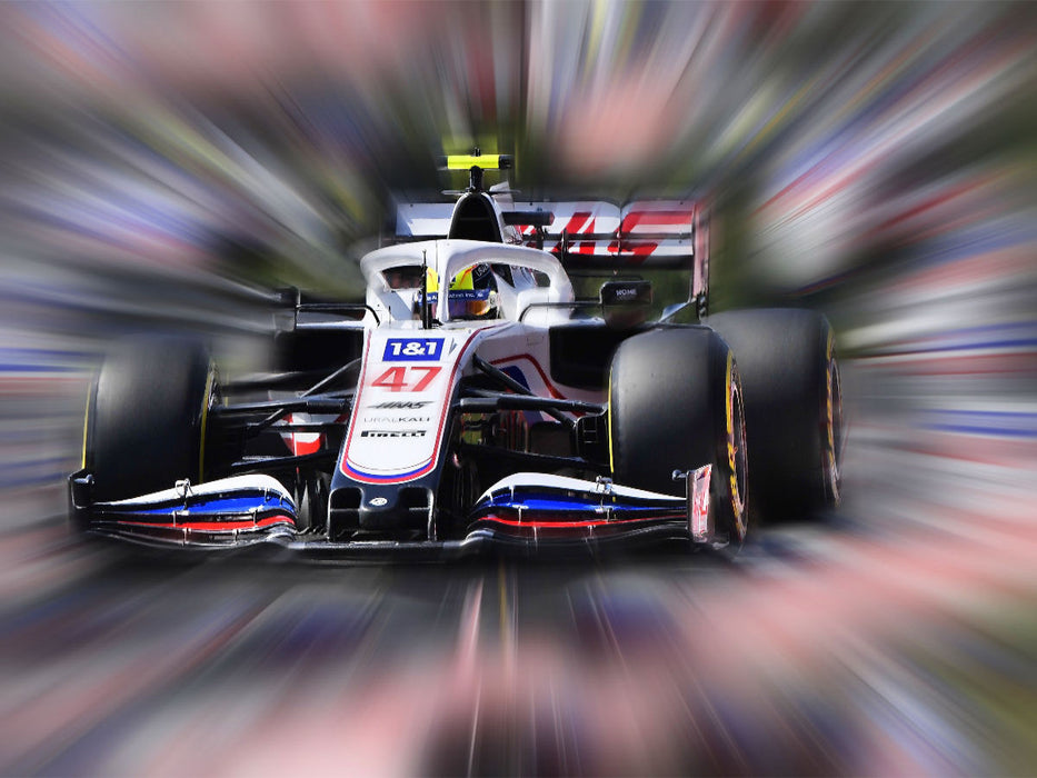 Mick Schumacher - Deutschland - Team Haas F1 - CALVENDO Foto-Puzzle'