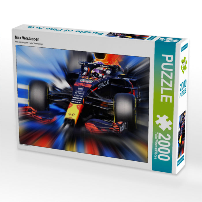 Max Verstappen - Puzzle photo CALVENDO 