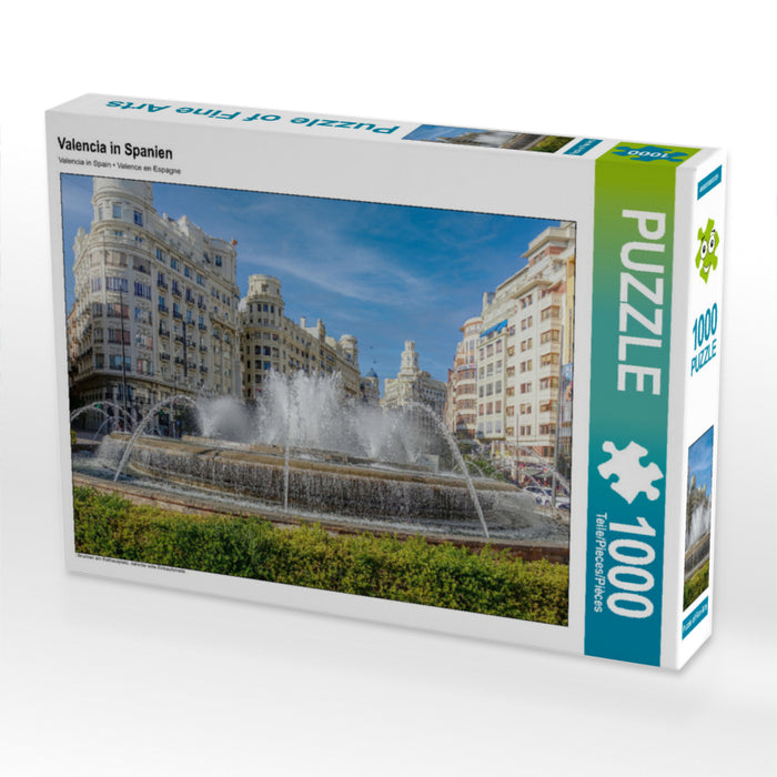 Valencia in Spanien 1000 Teile Puzzle quer - CALVENDO Foto-Puzzle'
