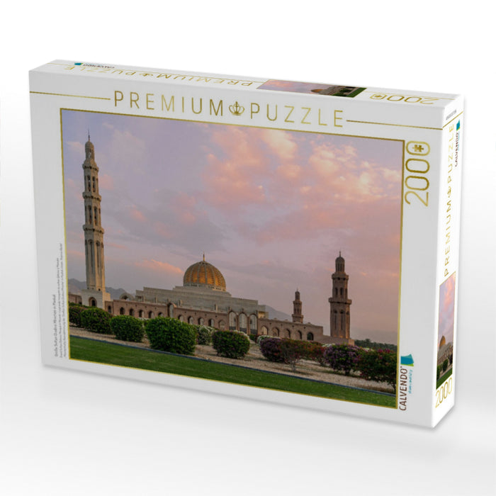 Great Sultan Quabus Mosque in Muscat - CALVENDO photo puzzle 