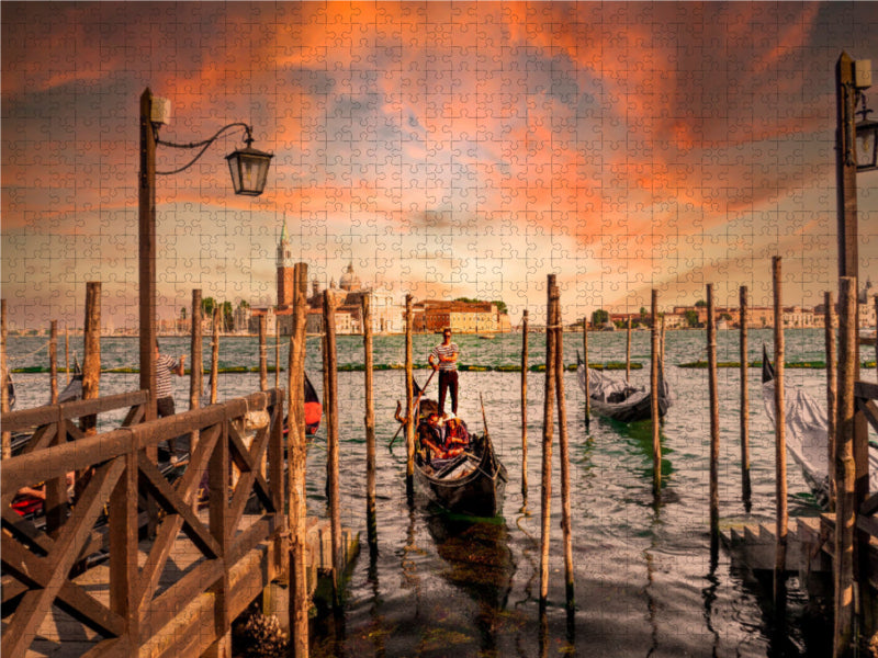 Ein Motiv aus dem Kalender Impressionen Italien, Sienna, Rom, Florenz, Pisa, Venedig, Amalfie Küste, Toskana by VogtArt 2000 Teile Puzzle quer - CALVENDO Foto-Puzzle'