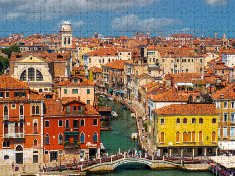 Venedig 2000 Teile Puzzle quer - CALVENDO Foto-Puzzle'