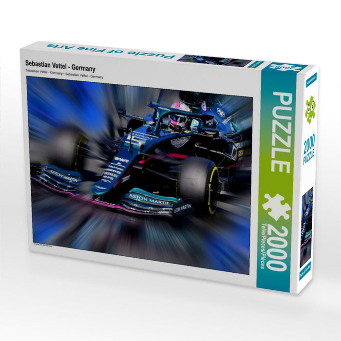 Sebastian Vettel - Allemagne - Puzzle photo CALVENDO 