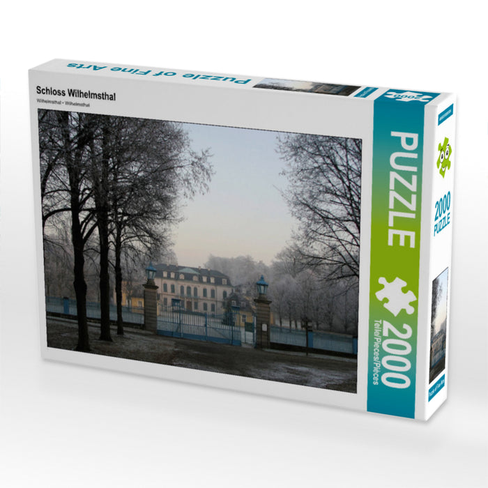 Schloss Wilhelmsthal 2000 Teile Puzzle quer - CALVENDO Foto-Puzzle'