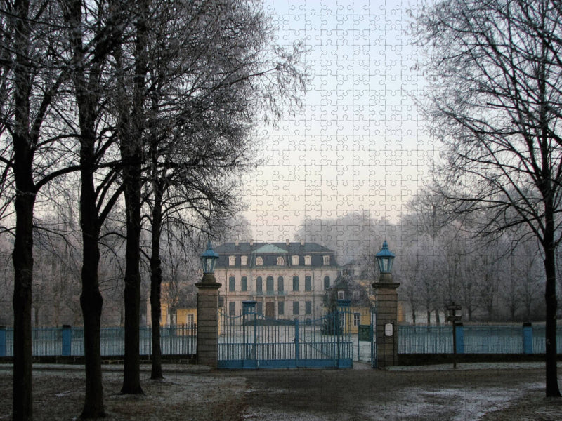 Schloss Wilhelmsthal 2000 Teile Puzzle quer - CALVENDO Foto-Puzzle'