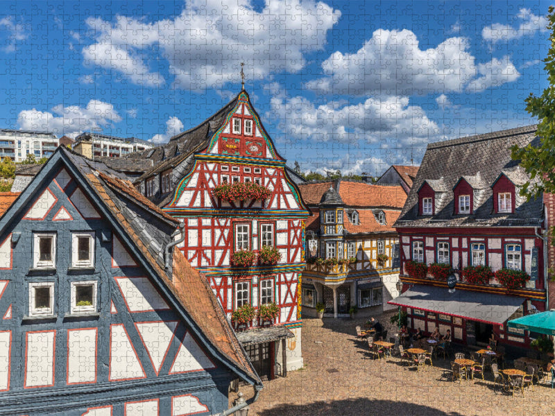 Ein Motiv aus dem Kalender Idstein im Taunus - Ehemalige Residenzstadt der Fürsten von Nassau. - CALVENDO Foto-Puzzle'