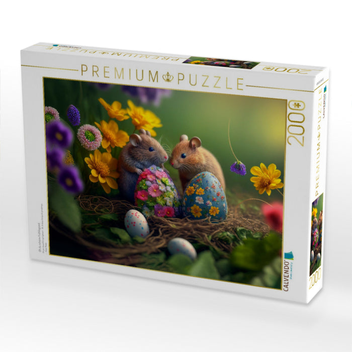 Oh du schöne Frühlingszeit - CALVENDO Foto-Puzzle'