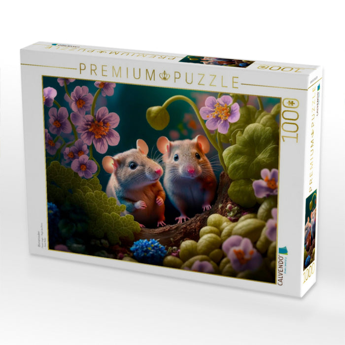 Blumenzauber - CALVENDO Foto-Puzzle'