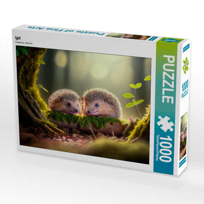 Igel - CALVENDO Foto-Puzzle'