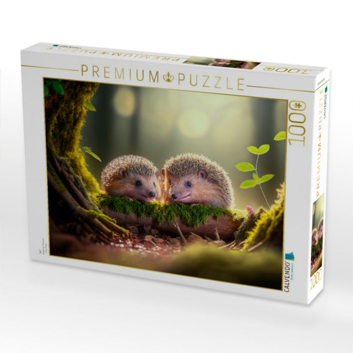 Igel - CALVENDO Foto-Puzzle'