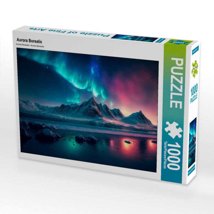 Aurora Borealis - CALVENDO Foto-Puzzle'