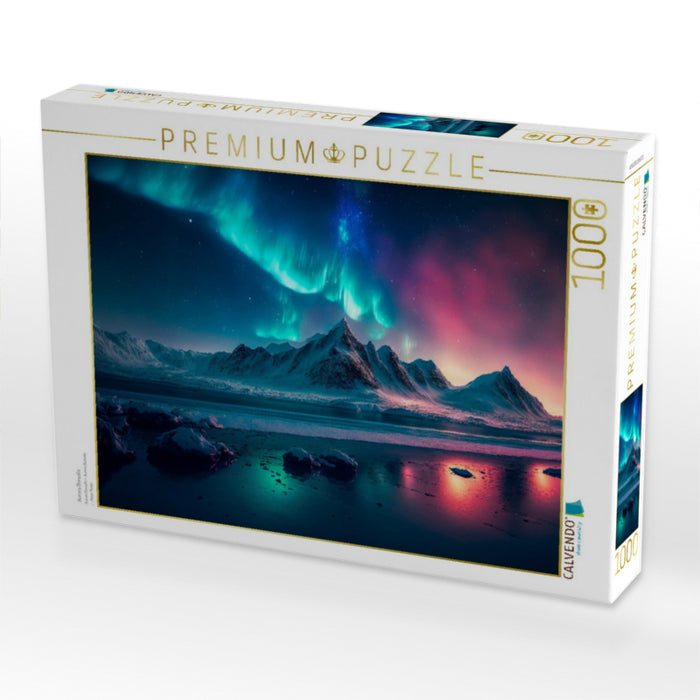 Aurora Borealis - CALVENDO Foto-Puzzle'