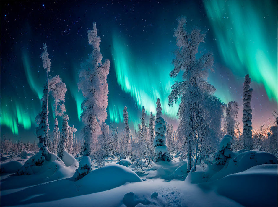 Aurora Borealis - CALVENDO Foto-Puzzle'