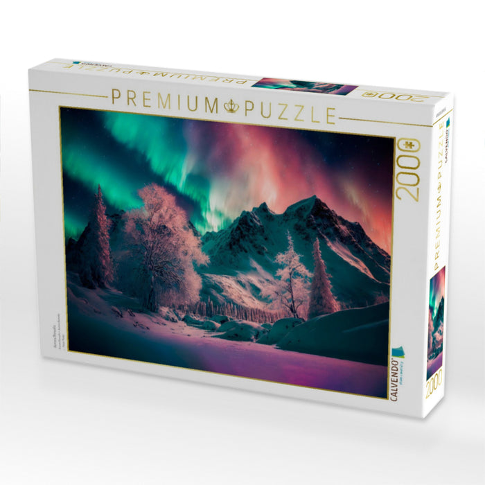 Aurora Borealis - CALVENDO Foto-Puzzle'